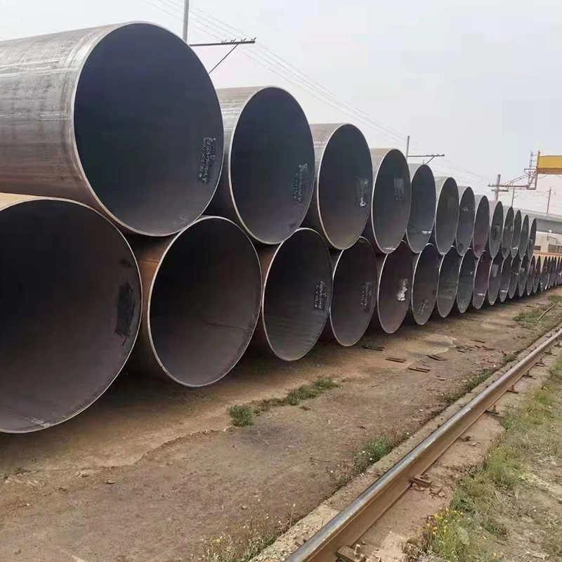 Waterline Fluid Line ERW Welded Steel Pipe