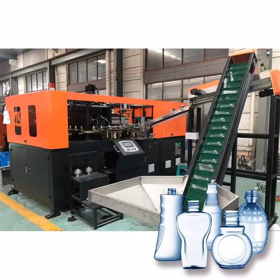 Máquina de moldagem por sopro estirável para garrafa pet de plástico automática